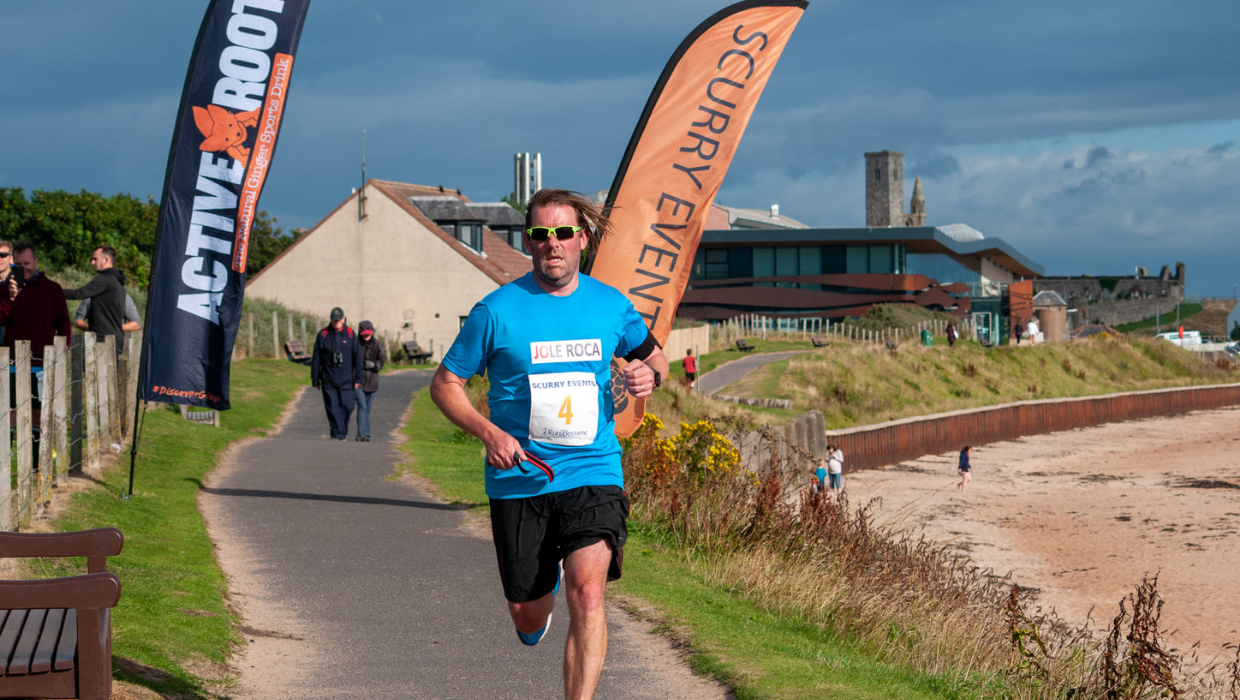 St Andrews - East Sands - changeover